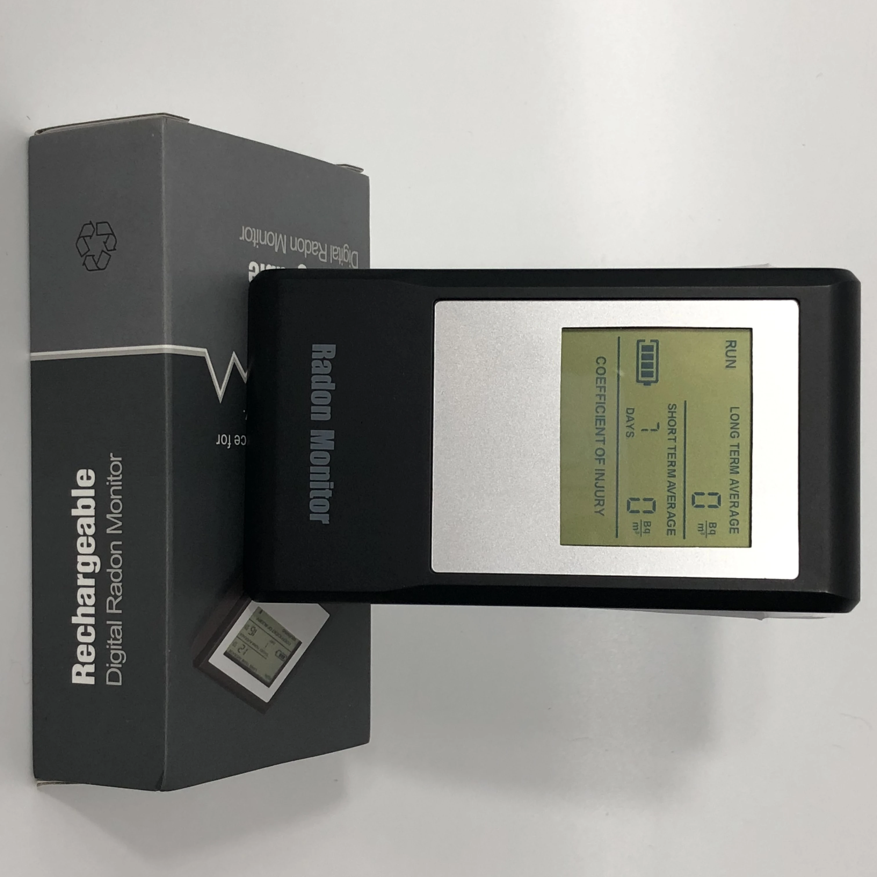 Портативный газоанализатор радона sndway с ЖК дисплеем датчик детектор загрязнения