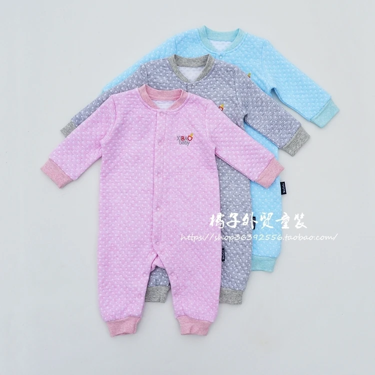 Newborn Winter Fall Baby Romper Infant Boys Girls Long Sleeve Clothes Cotton Toddler Cute Jumpsuit Children Clothing12-24m | Мать и