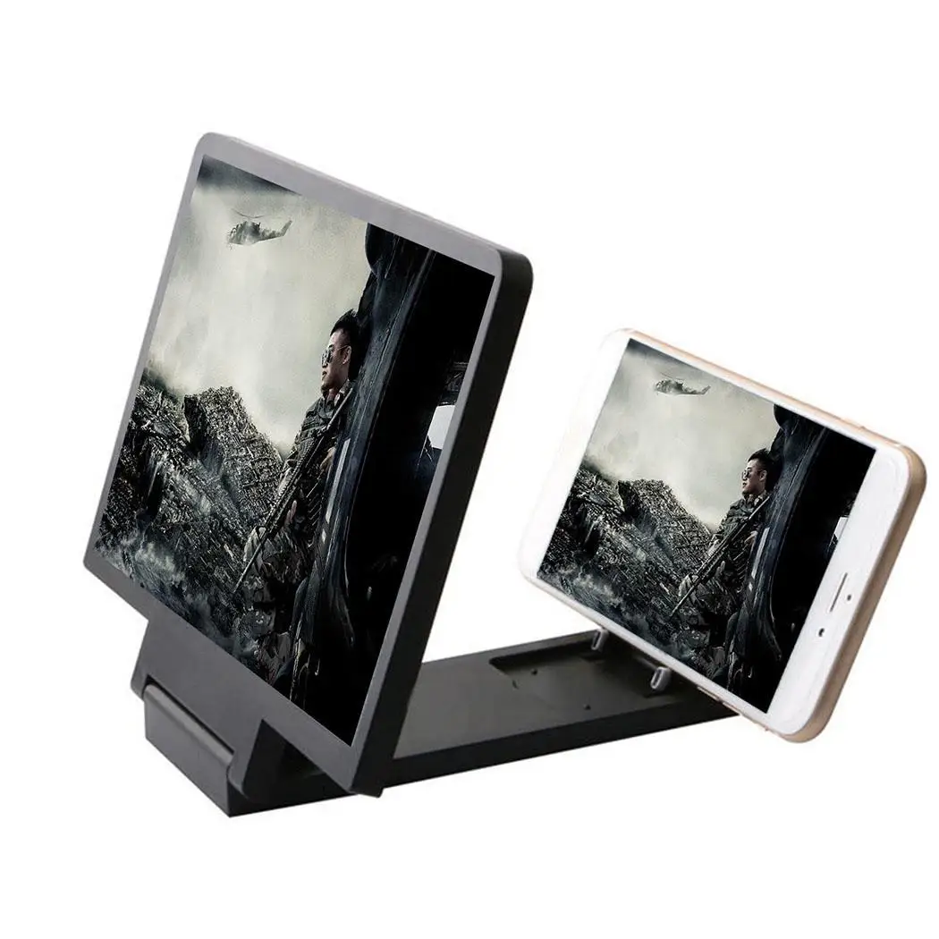 Новый мобильный телефон экран 3D лупа видео Кронштейн усилитель складной