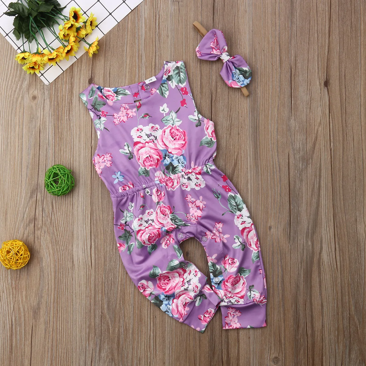 Emmababy модные милые носки для маленьких девочек цветочный комбинезон без рукавов