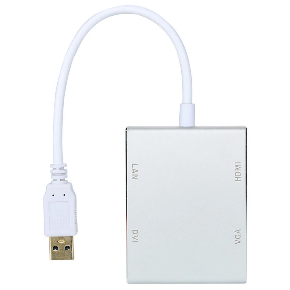 OPQ USB 3 0 к HDMI/DVI I/VGA адаптер мульти порт видео дисплей конвертер 1080p HD US|Адаптеры Type-C|
