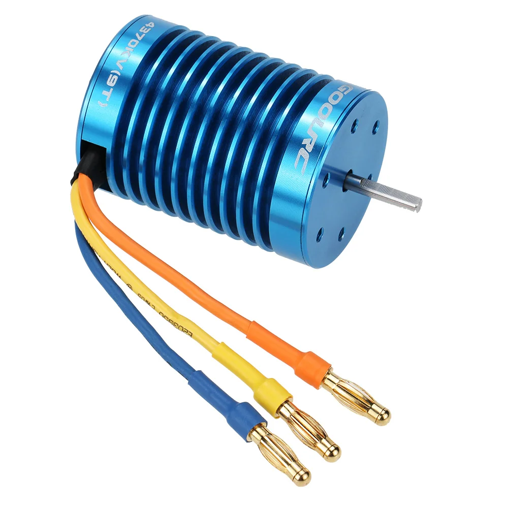 Оригинальный бесщеточный двигатель GoolRC 3650 4370KV 4P и ESC 45A для внедорожных