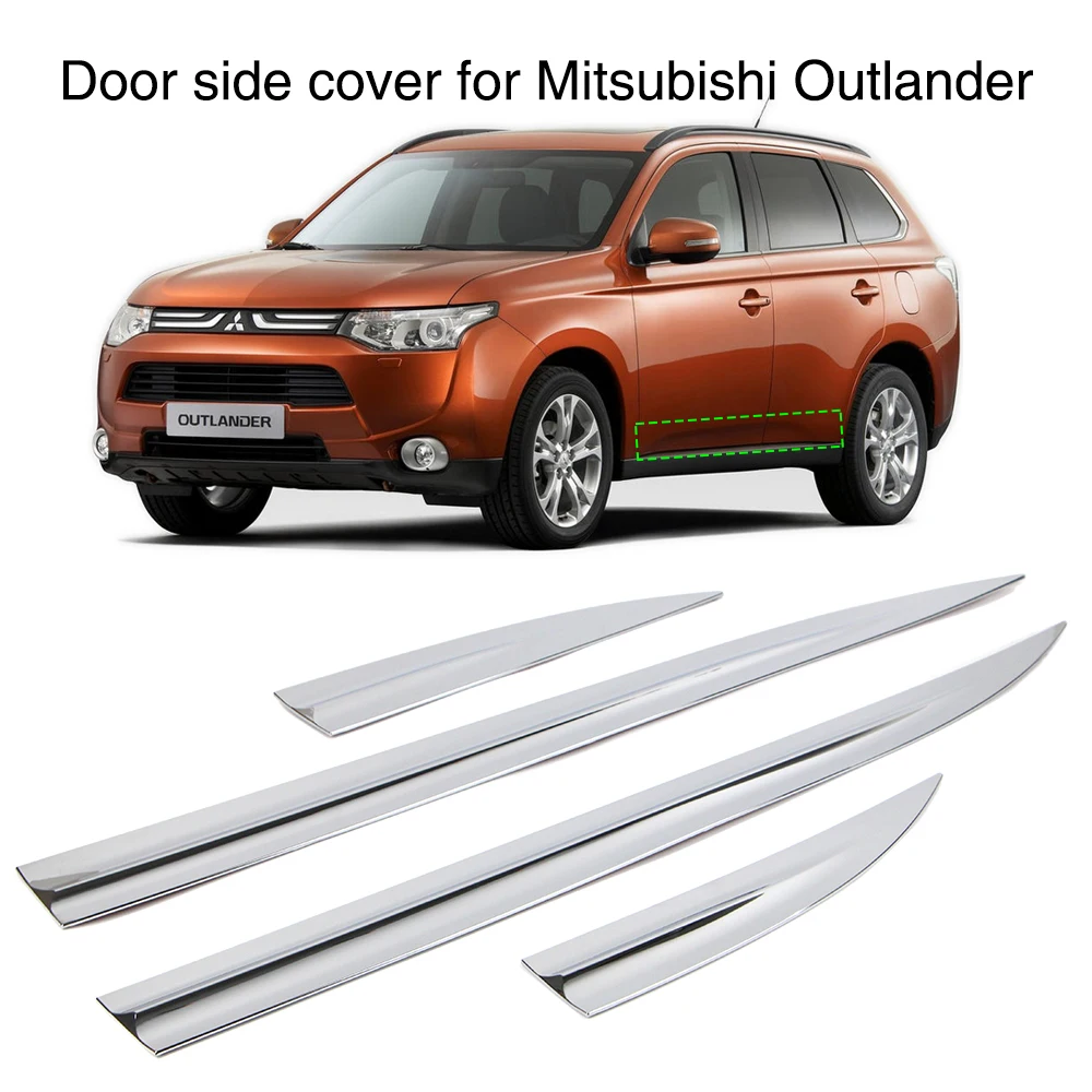 Корпус автомобильной двери боковая крышка для Mitsubishi Outlander 2014 2015 внешняя