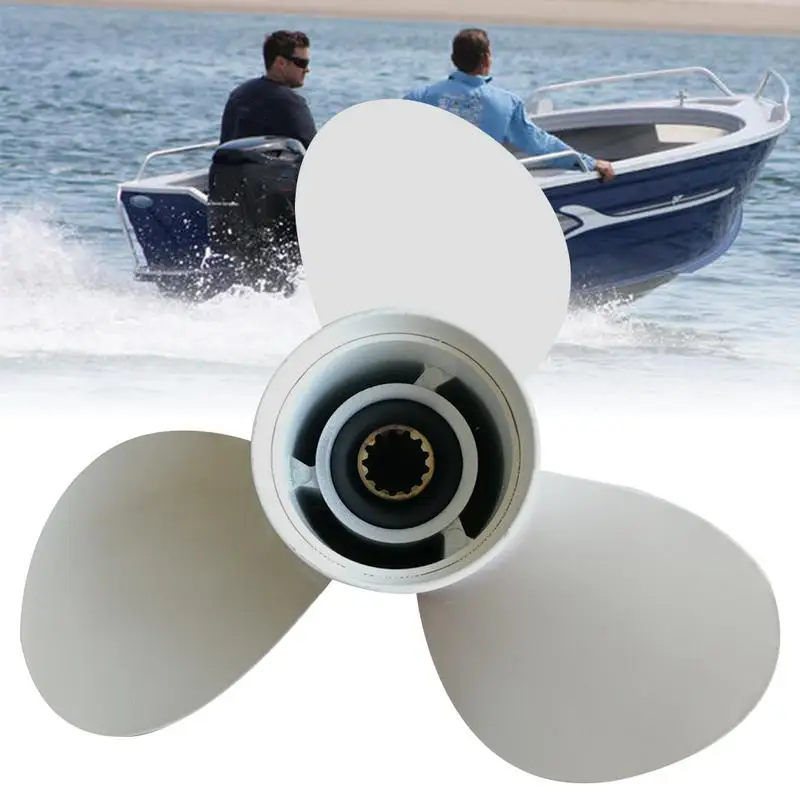 

40-50HP Aluminum Alloy Outboard Propeller for Ship Yamaha Motor 11 5/8 X 11-G 69W-45947-00 YH/OB 25-60HP with 13 Spline Tooth