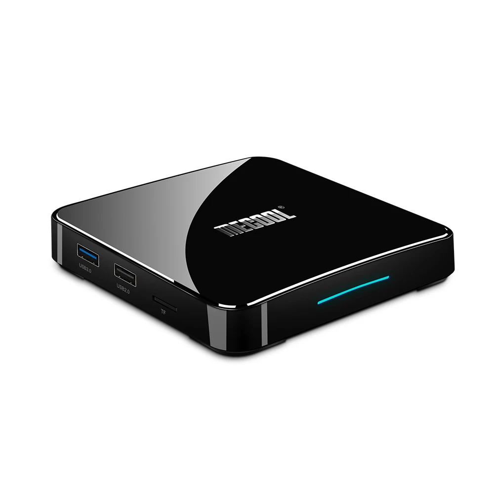 MECOOL KM3 Android 9,0 Smart tv Box Amlogic S905X2 4 Гб DDR4 64 Гб rom Голосовое управление 2,4G/5G WiFi Bluetooth USB 3,0 4K телеприставка