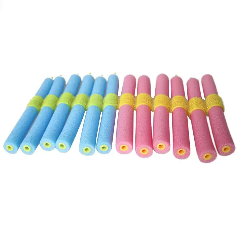 XY Fancy 12 шт. шерсть самослипание волосы бигуди Curl волосы бигуди DIY губка магия волос щипцы для завивки волос плойка Конусная