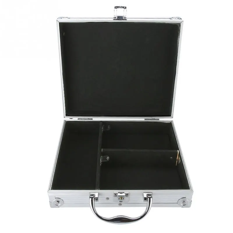 Алюминиевый Чехол для тату-машины коробка переноски пустой органайзер пенная