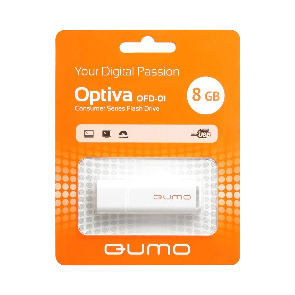 USB накопитель QUMO 21123 8GB 2.0 | Компьютеры и офис