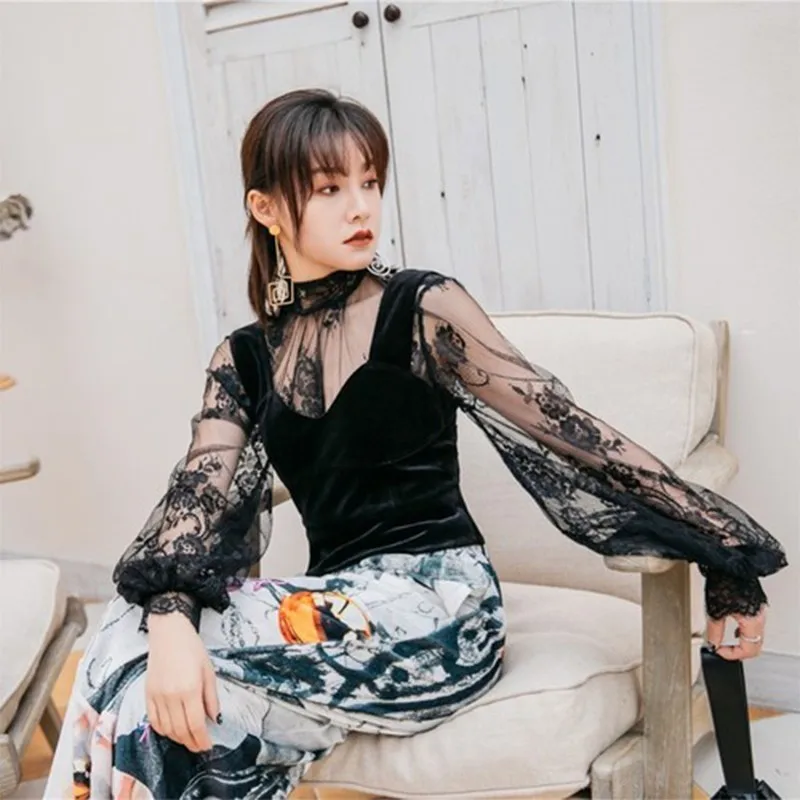 TWOTWINSTYLE пикантные комплекты из двух предметов для женщин с воротником стойкой