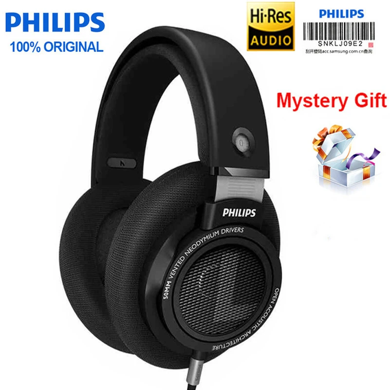 Оригинальные Наушники Philips Shp9500 гарнитура с длинным проводом 3 мм наушники