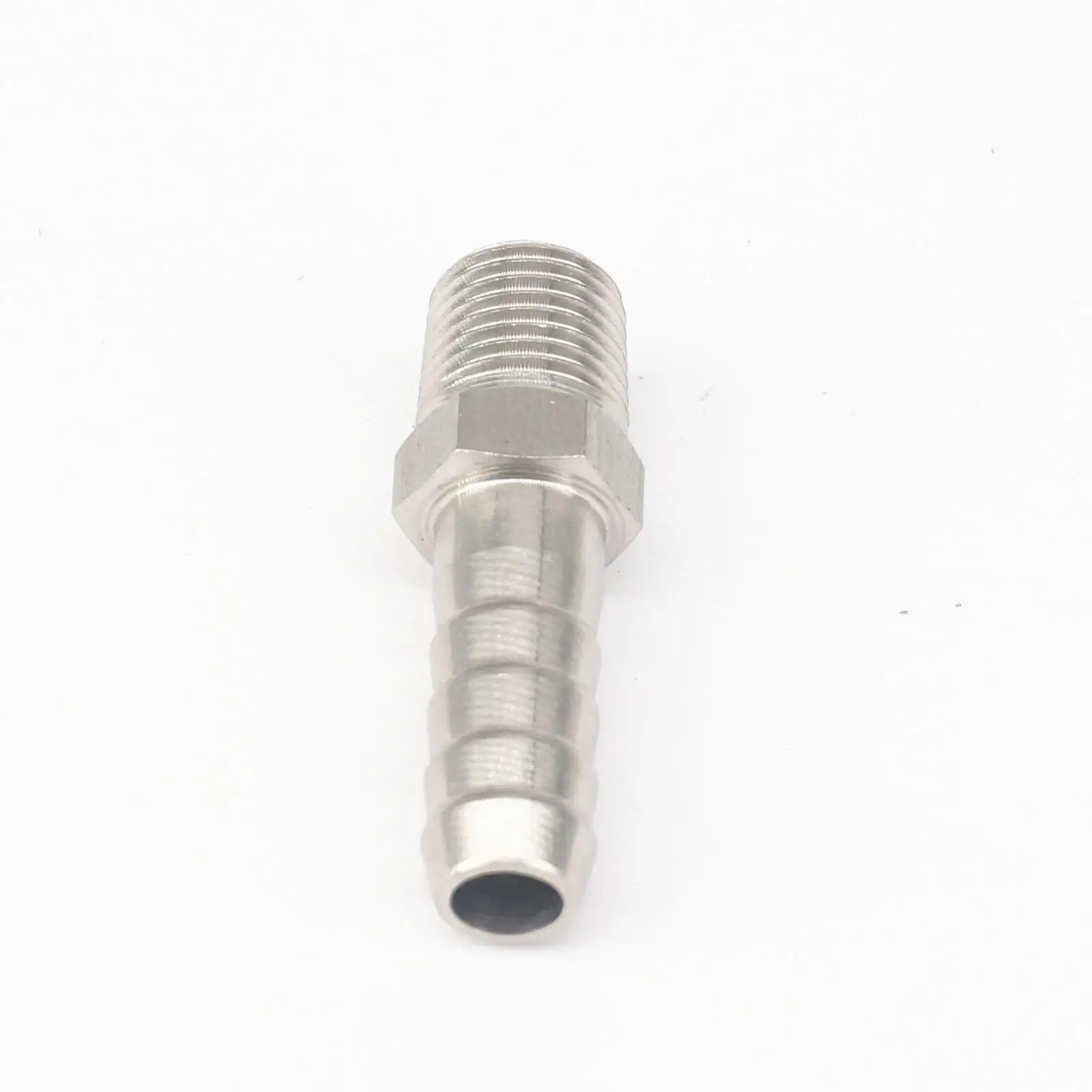 Подходит для шланга I/D 10 мм с бородкой 1/4 дюйма наружная резьба BSPT 304 соединитель