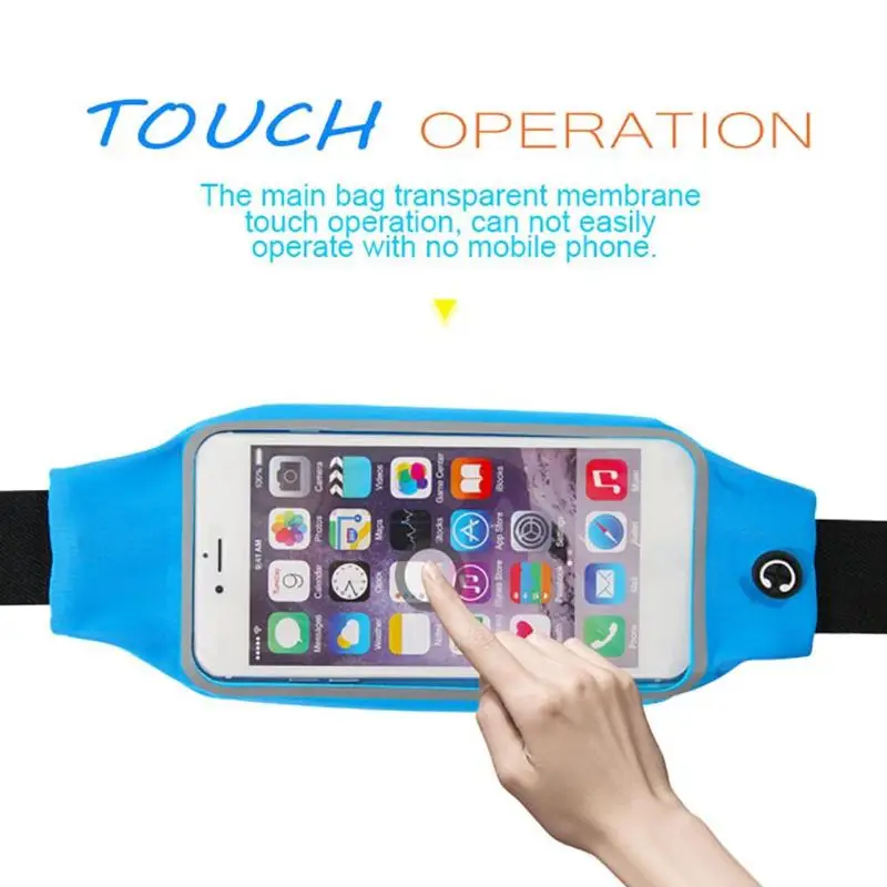 Модная спортивная сумка для бега велосипедная с сенсорным экраном