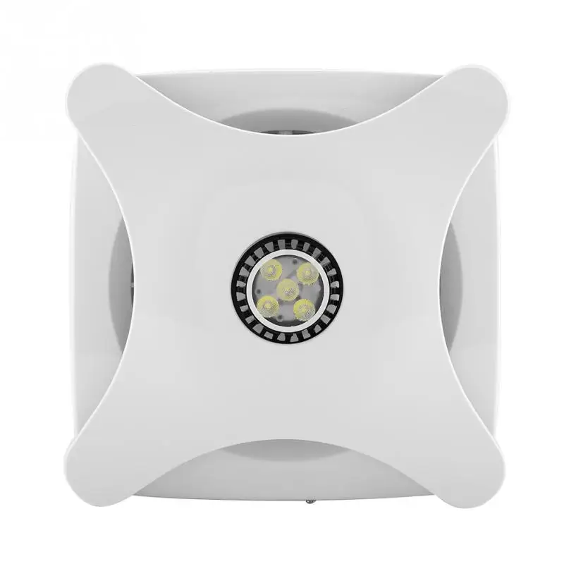 Вытяжной вентилятор 220 В настенный бесшумный встроенный для труб очистки воздуха