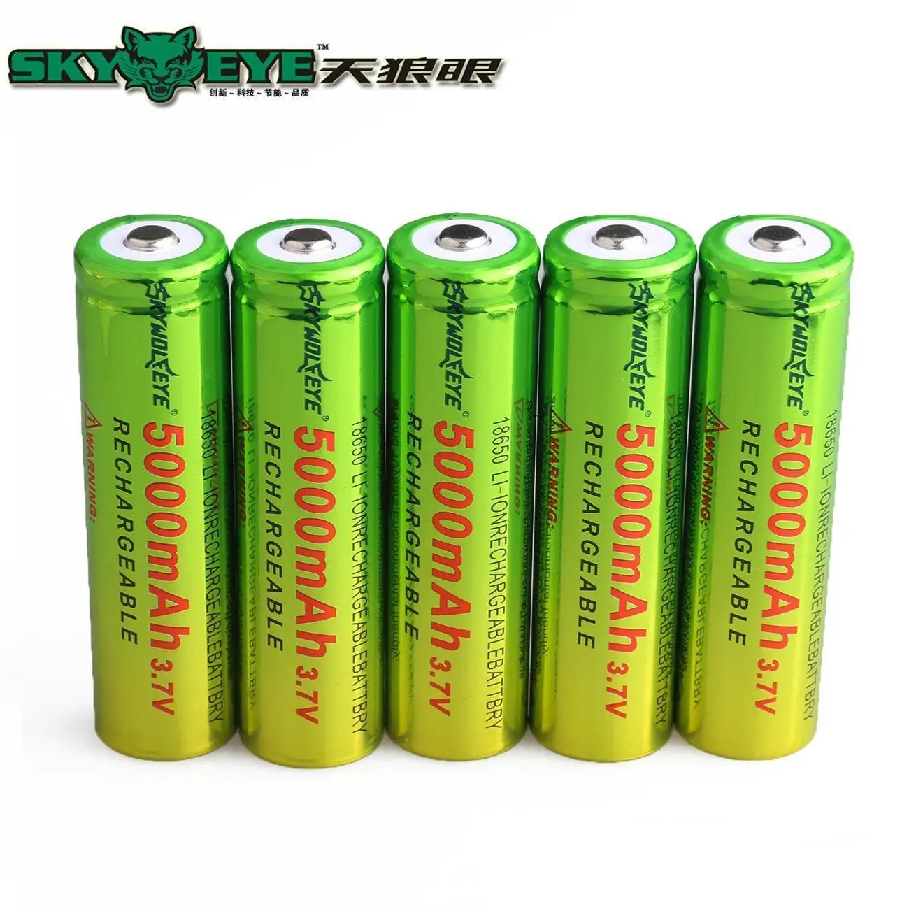 Без эффекта памяти Li Ion 18650 5000 mAh Аккумуляторы 3 7 V литиевый элемент батареи
