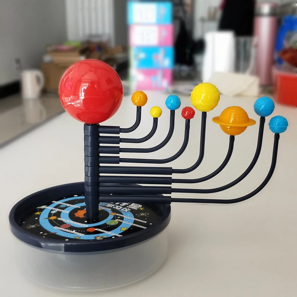 3D моделирование Солнечной системы Nine Celestial Body модель для бега Kit дети Science DIY