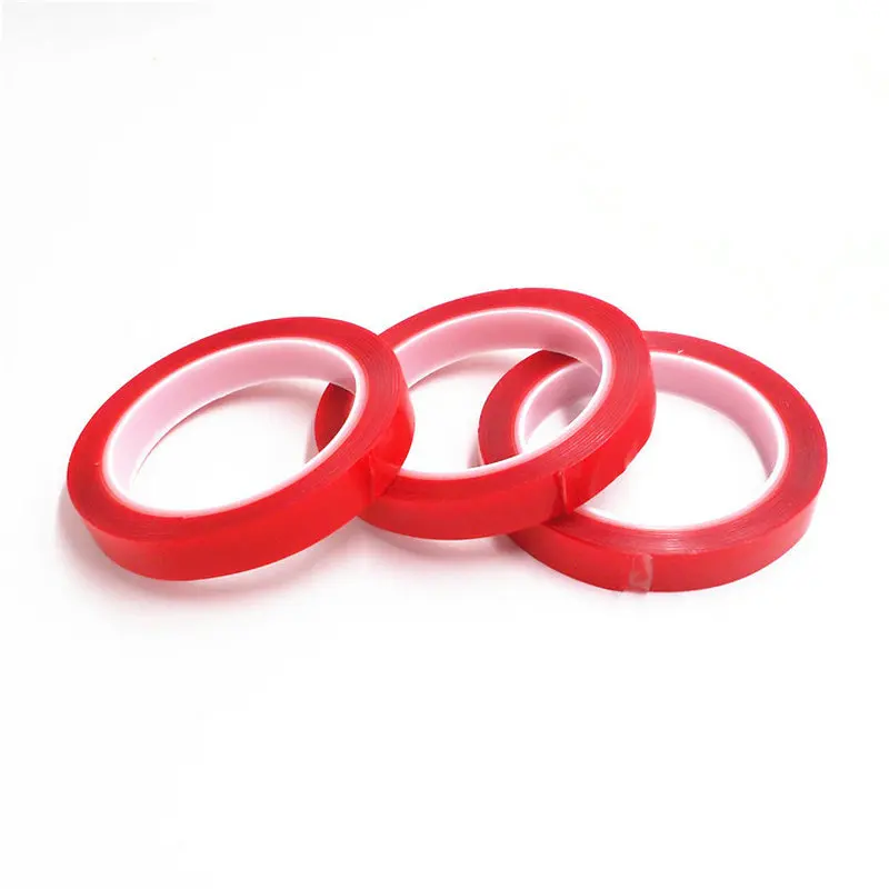 Двухсторонняя клейкая лента 1 рулон 3 м акриловая прозрачная не оставляет следов