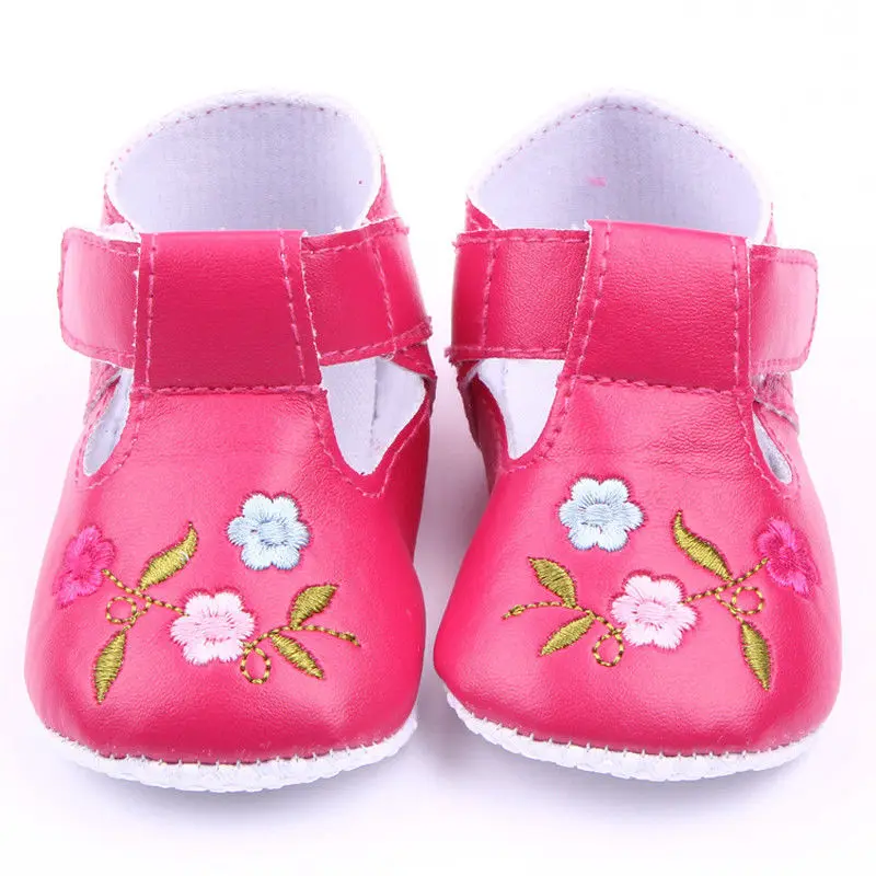 Унисекс morbida pelle Baby e per bambini scarpe con antiscivolo suole in pelle|Кроссовки| |
