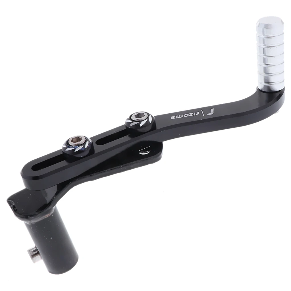 Складной рычаг переключения передач из сплава с ЧПУ для скутера мотоцикла черный