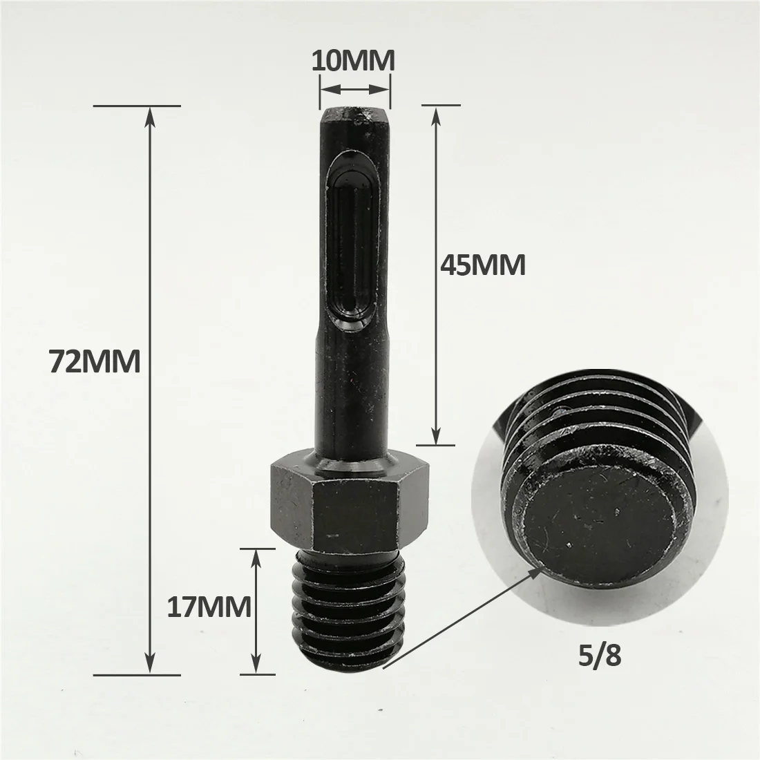 Адаптер DIATOOL Core Bit: 5/8 &quot 11 резьбовых штекеров в SDS Plus для соединения перфоратора
