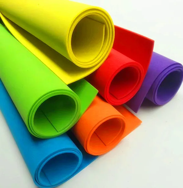 50*50 см 2 мм EVA Foam Paper дети мультфильм Сделай Сам красочные бумаги резки Складные