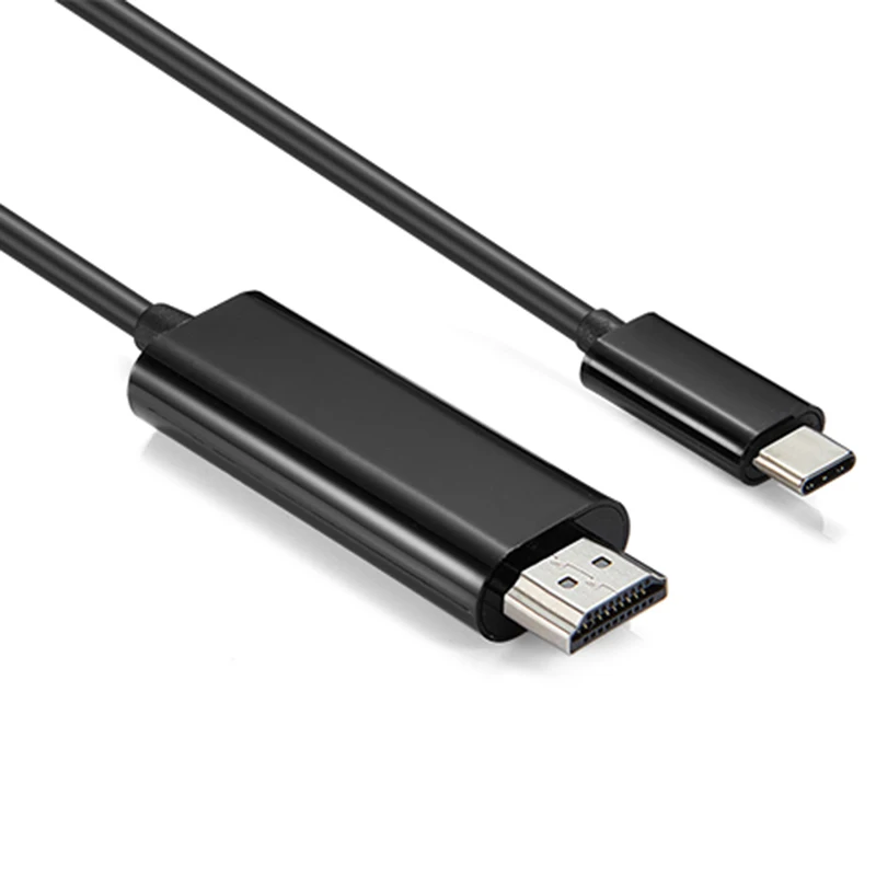 OPQ Usb C Type 3 1 к Hdmi 4K 2K Hdtv кабель для Mac портативный плоский черный|Адаптеры Type-C| |