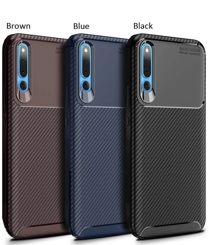 COCOSE чехол из углеродного волокна для Huawei Magic 2 силиконовый матовый защитный ТПУ