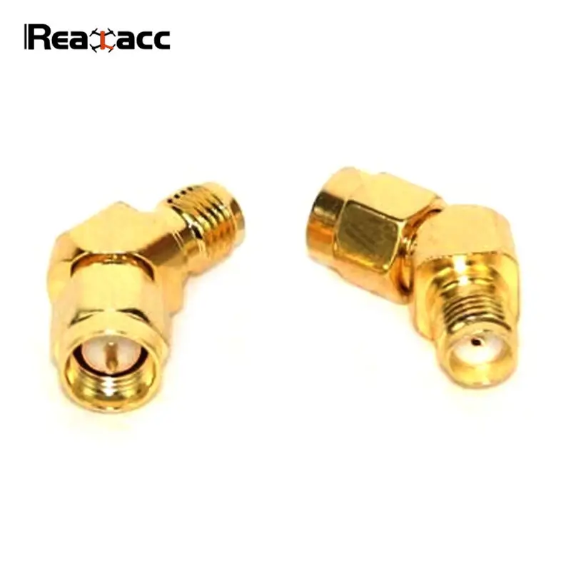1 шт. Realacc 45 градусов антенна адаптер разъем SMA RP соединение для RX5808 Fatshark очки RC