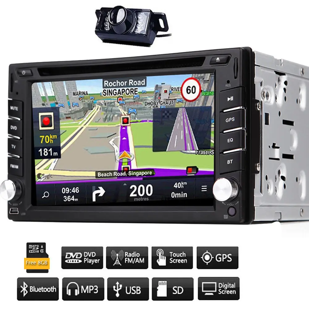 Автомобильный приемник с dvd-проигрывателем Мультимедиа gps авто радио электроника
