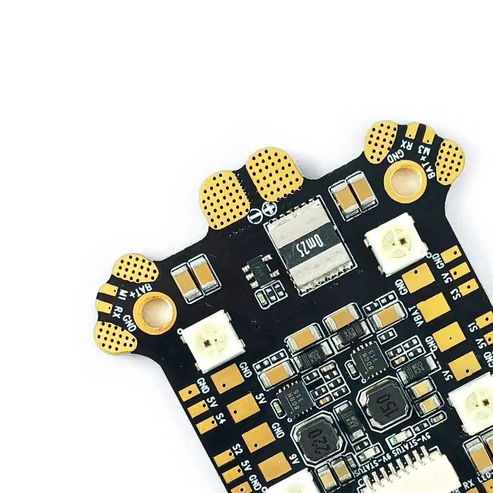 FLYWOO power Hub светодиодный REV1 PDB встроенный 5 в 9 2A BEC WS2812 3 8S для FPV гоночный