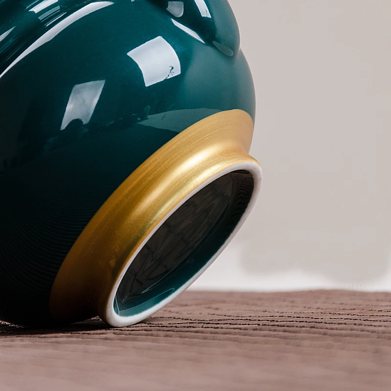 240 мл керамический фарфор Jingdezhen ярмарка чашка ручной работы Золотая граница