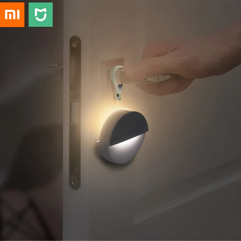 Оригинальный светодиодный ночной Светильник Xiaomi Mijia с Bluetooth ночник датчиком