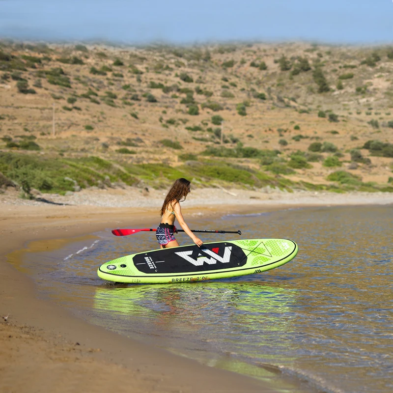 Надувная SUP доска Aqua marina Breeze 10 футов надувная для весла серфинга|Серфинг| |