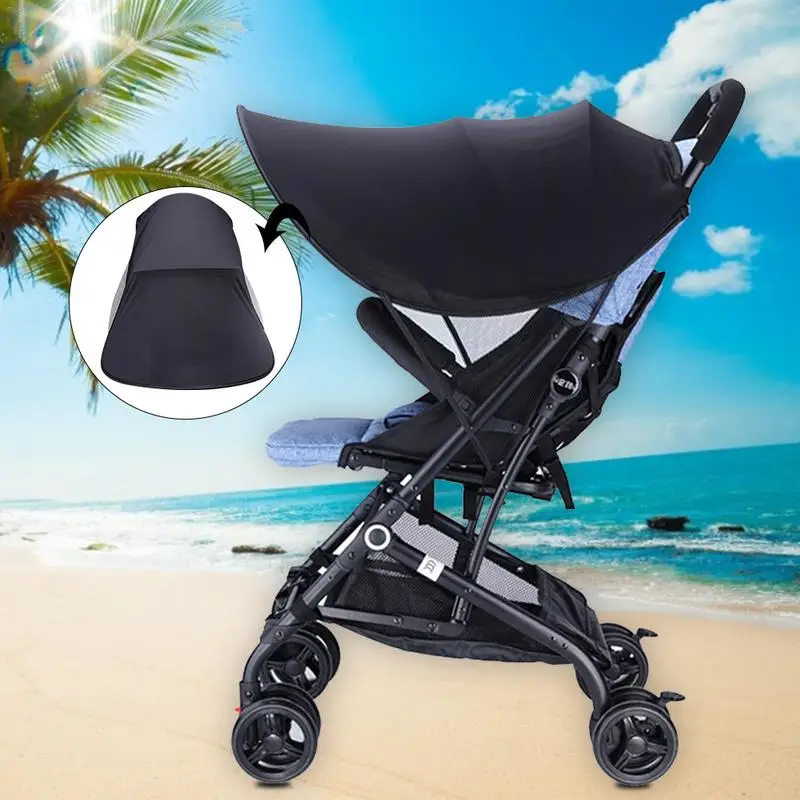 

Stroller Accessories Sunshine Cover Stroller Canopy Extender Sun Shade Removable Awning For Baby Carrier Infant Pram