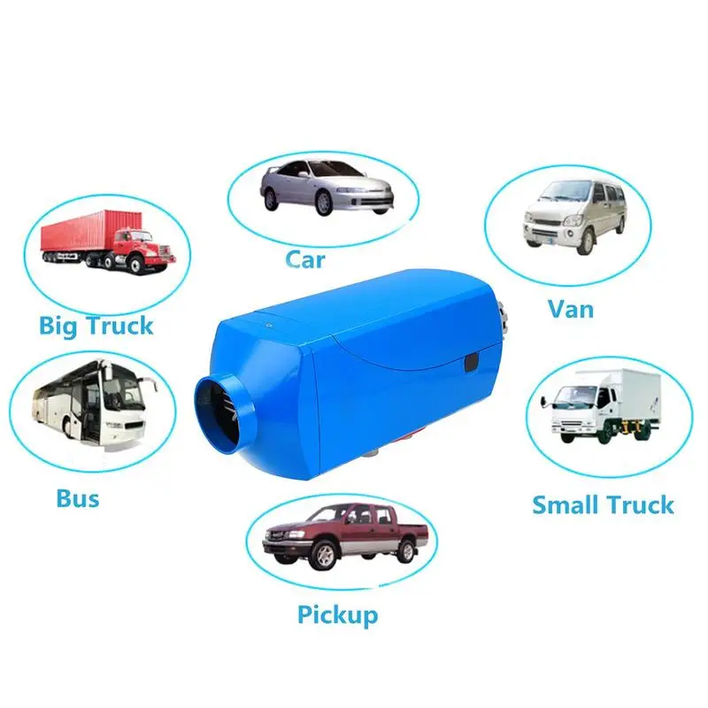 

12V/24V 5KW Car Heater Air Diesels Heater Parking Heater With Remote Control LCD Monitor for RV Motorhome Trailer Trucks Boats