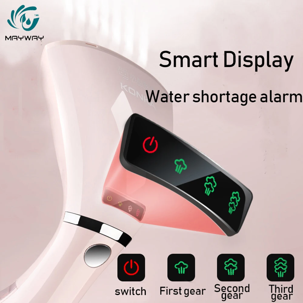 Ручной отпариватель одежды компактный паровой утюг щётка для сухой чистки