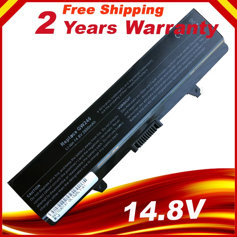 HSW 14 4 V ячейки Аккумулятор для ноутбука DELL Inspiron 1525 1526 1545 Vostro 0WK380 1546-312 HP277 WK379 |