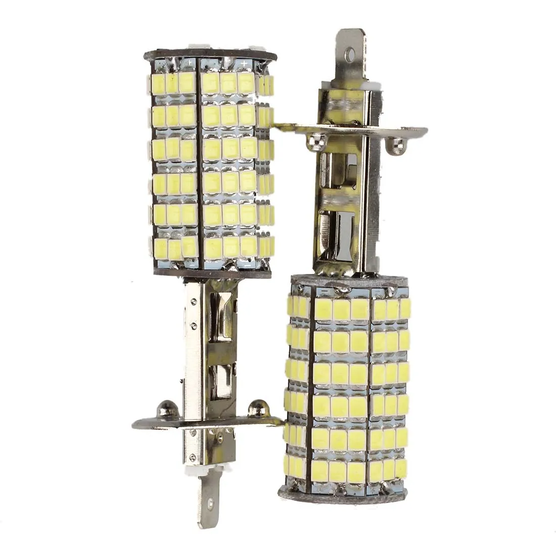 2 x H1 автомобильный белый 120 светодиодный 3528 SMD передняя фара для вождения лампа