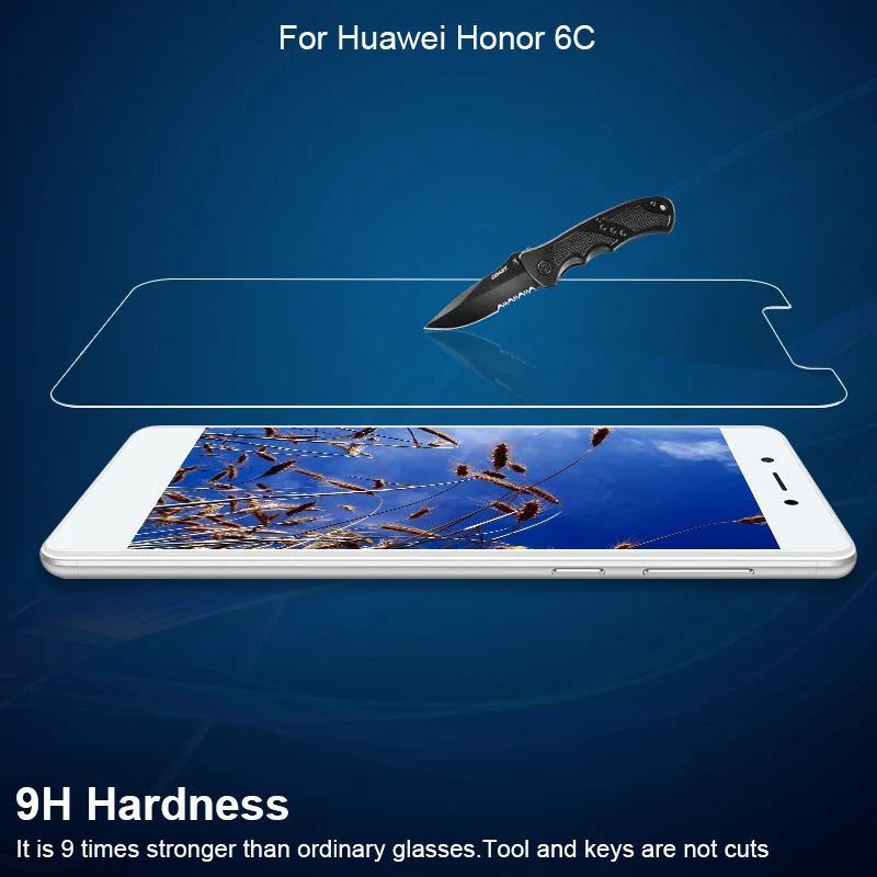 DyGod 5 2 дюймов для Huawei Honor 7 закаленное стекло Переднее защитная пленка 0 6C Замена