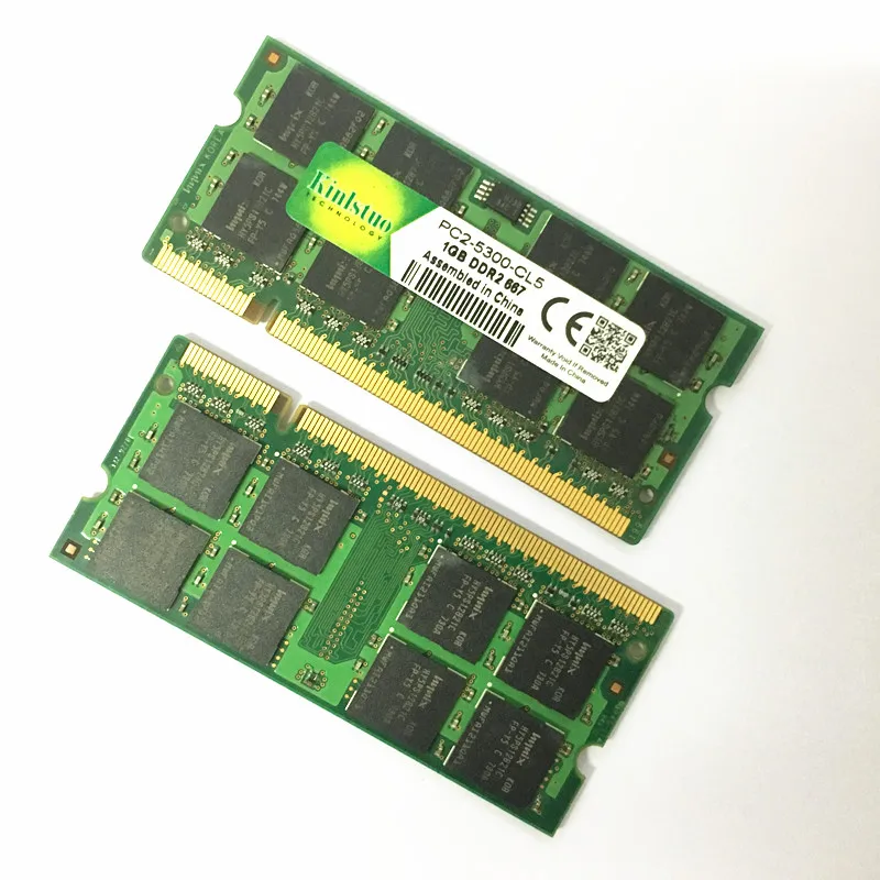 Память Kinlstuo ddr2 1 ГБ ОЗУ 533 МГц/667 МГц/800 МГц тест хорошая память для ноутбука 200pin intel