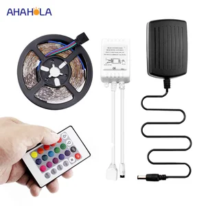 Светодиодная лента Epistar, водонепроницаемая, 5 м, 12 В, Smd 2835, Rgb, 60 светодиодовм