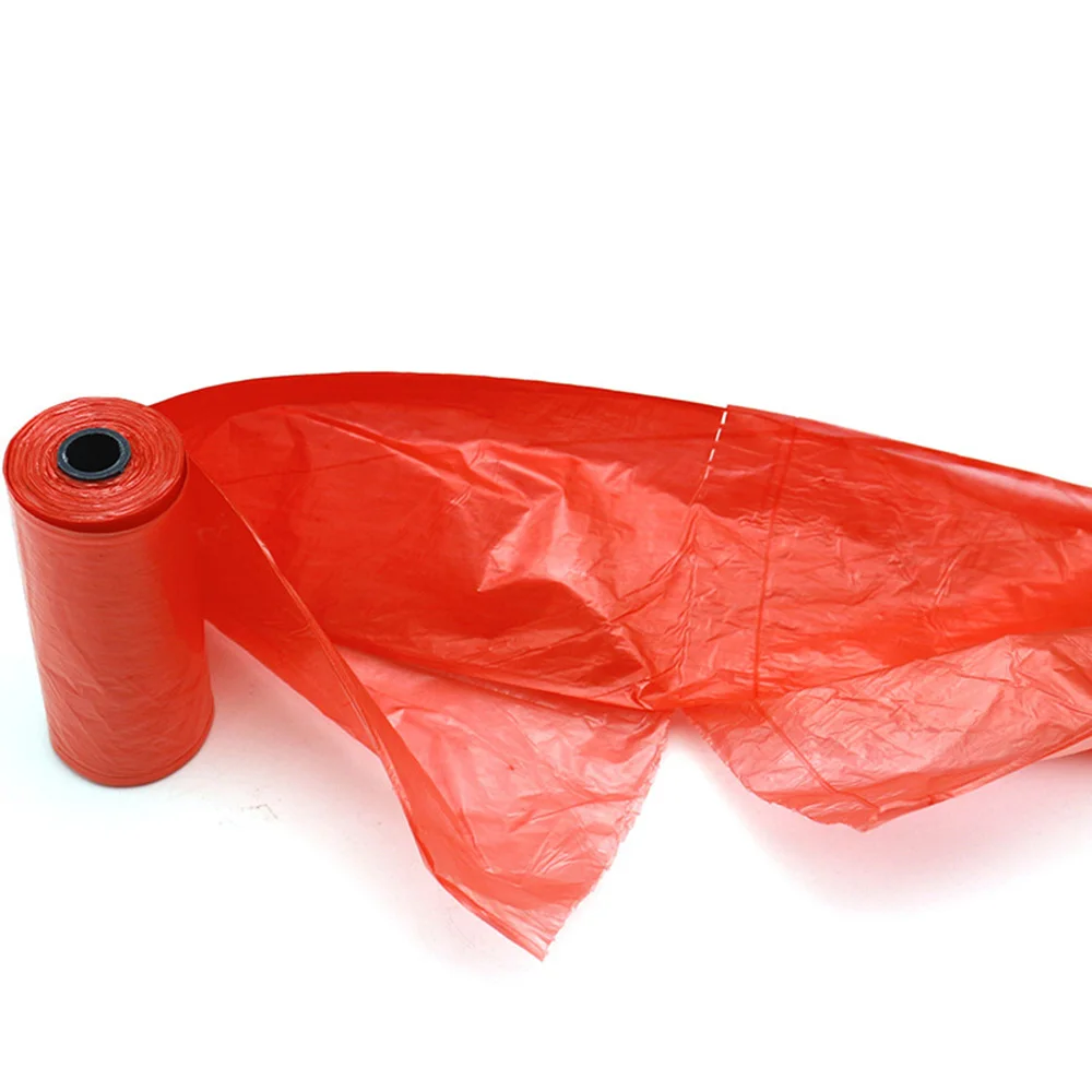 

15pcs/Roll Pet Pick Up Plastic Garbage Bags Colors Thick Convenient Cleaning Waste Bag Small Trash Bags Garbage Disposal