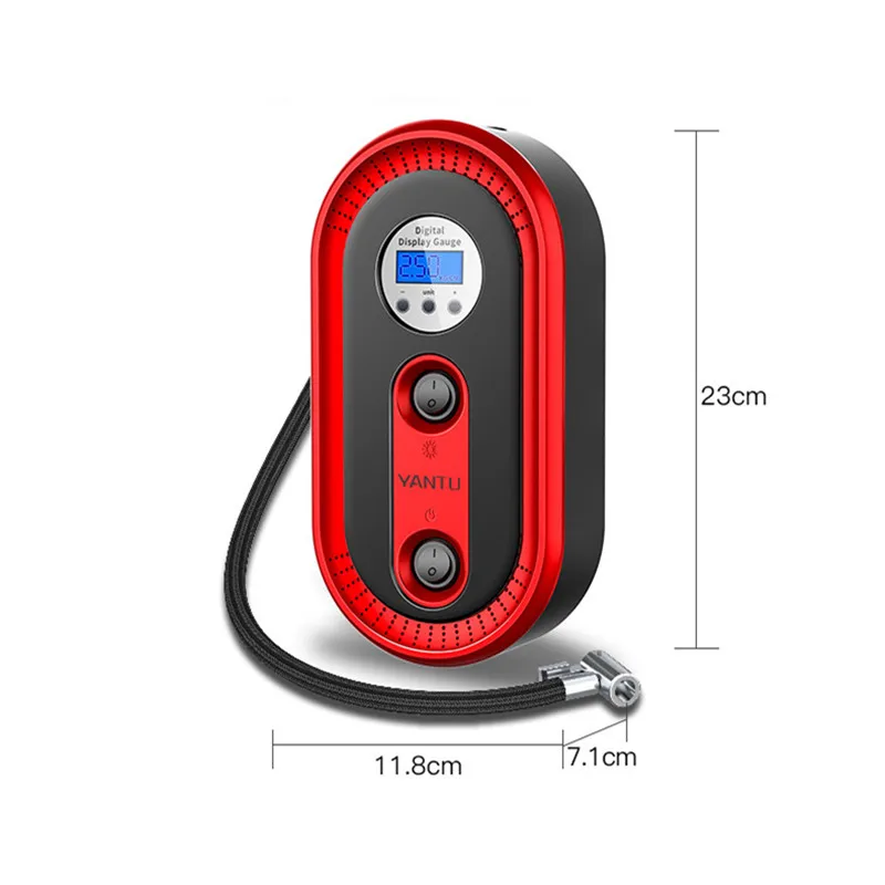 12V автомобильный воздушный насос мини портативный Электрический компрессор для