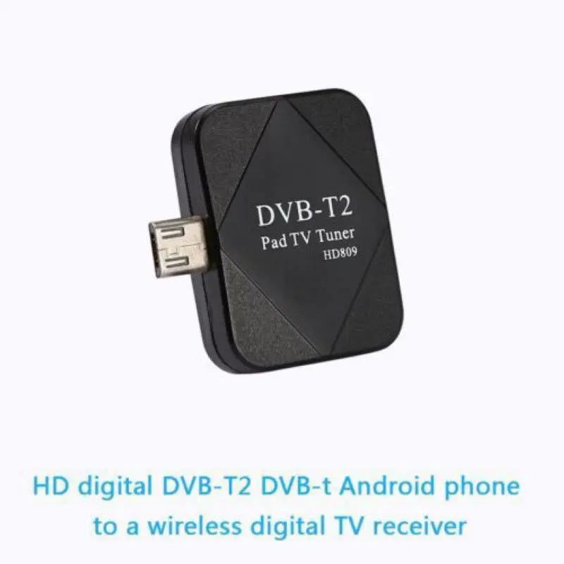 Лучшие предложения Dvb T2 мини микро Usb тюнер ТВ приемник + антенна для Android