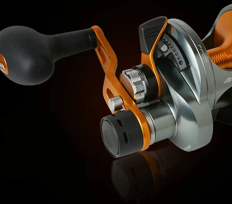 Катушка для забрасывания приманки Okuma алюминиевая катушка 6BB двойная