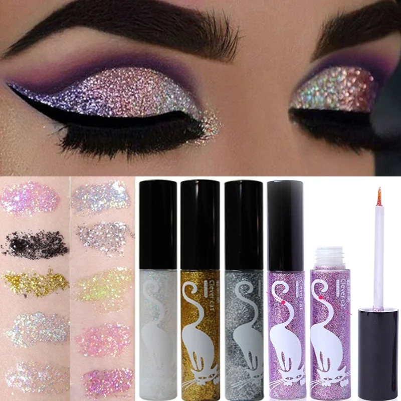 1 Piece Fashion Makeup Glitter Eyeshadow Eyeliner Beauty Eye High Pearl Sexy Cosmetics Shimmer Liner Pen| |