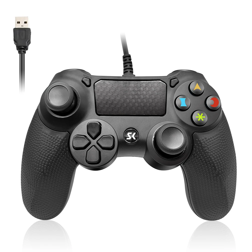Высококачественный проводной игровой контроллер 6 монет гарантии на PS4 джойстик