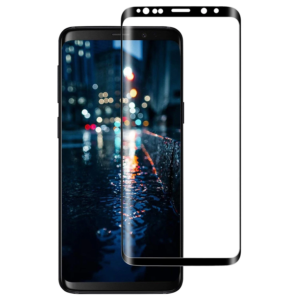 Закаленная пленка на весь экран для Samsung Galaxy S9 Plus | Мобильные телефоны и