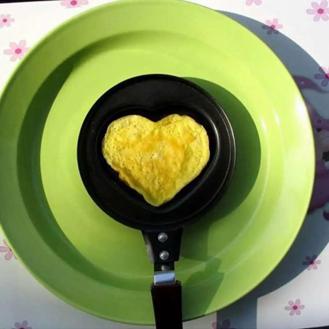Egg Mold Heart Animal Shape Non Stick Pancake Home Kitchen Restaurant Frying Pan Cartoon 140g Tools Gadgets | Дом и сад