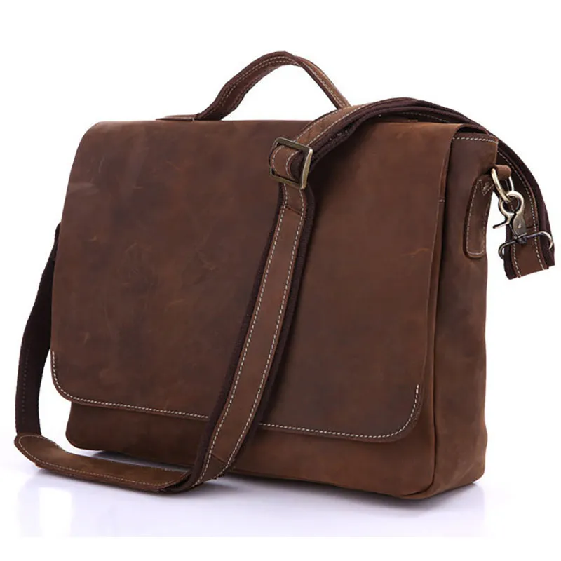 Винтаж Пояса из натуральной кожи Crossbody сумка для Для мужчин коровьей мужской