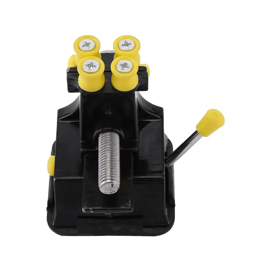 Mini Vise Hobby Table Craft Jewelry Clamp Vice Repair Tool with Suction Bottom 50mm Jaw Opening High Quality | Инструменты